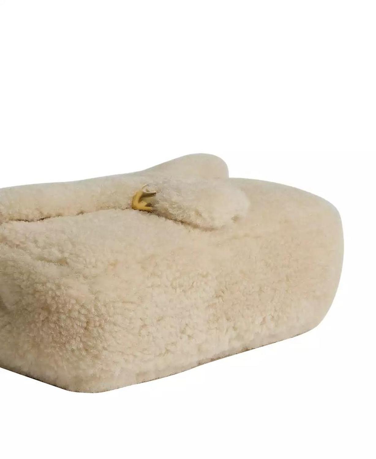 Tabby Mini Shearling Crossbody Bag 19