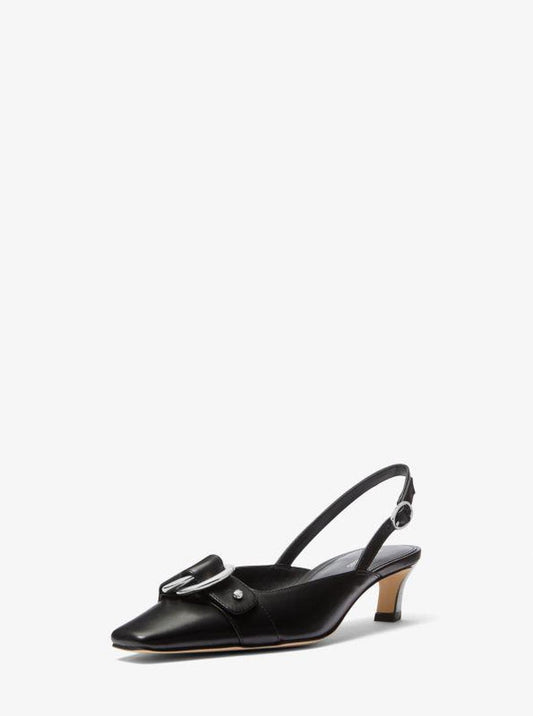 Jaden Leather Slingback Pump
