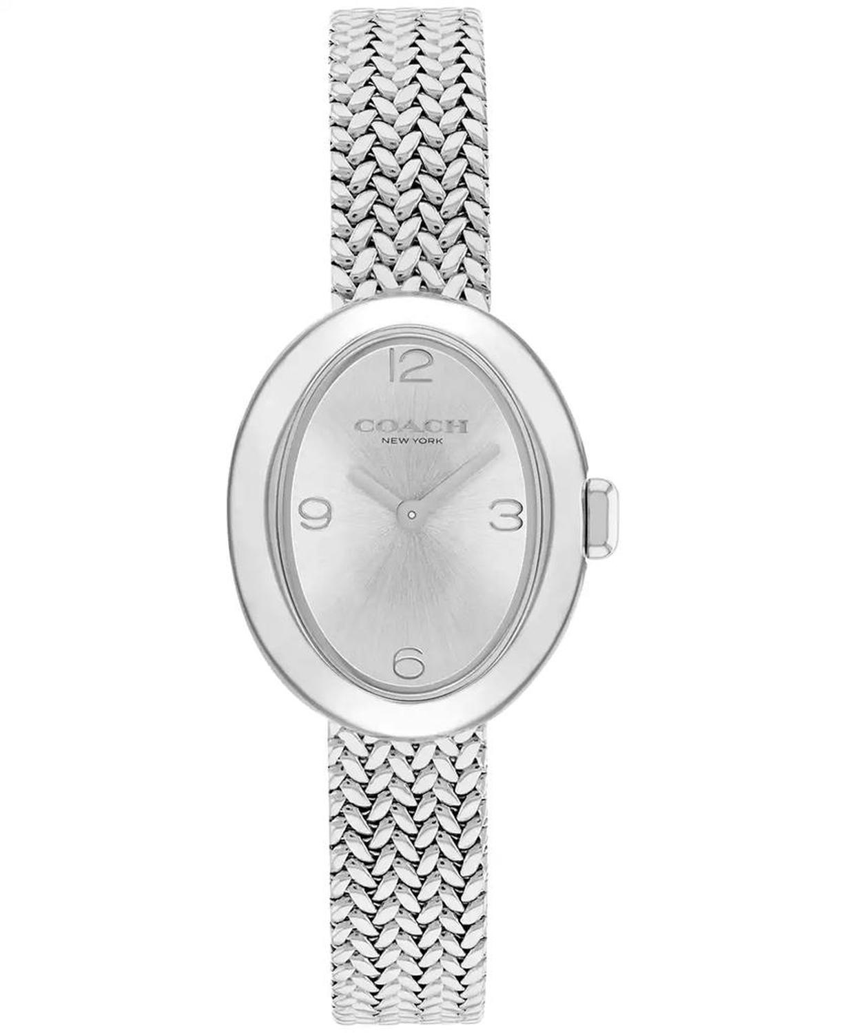 Women's Sammy Silver Tone Stainless Steel Mesh Bracelet Watch, 22.5mm
