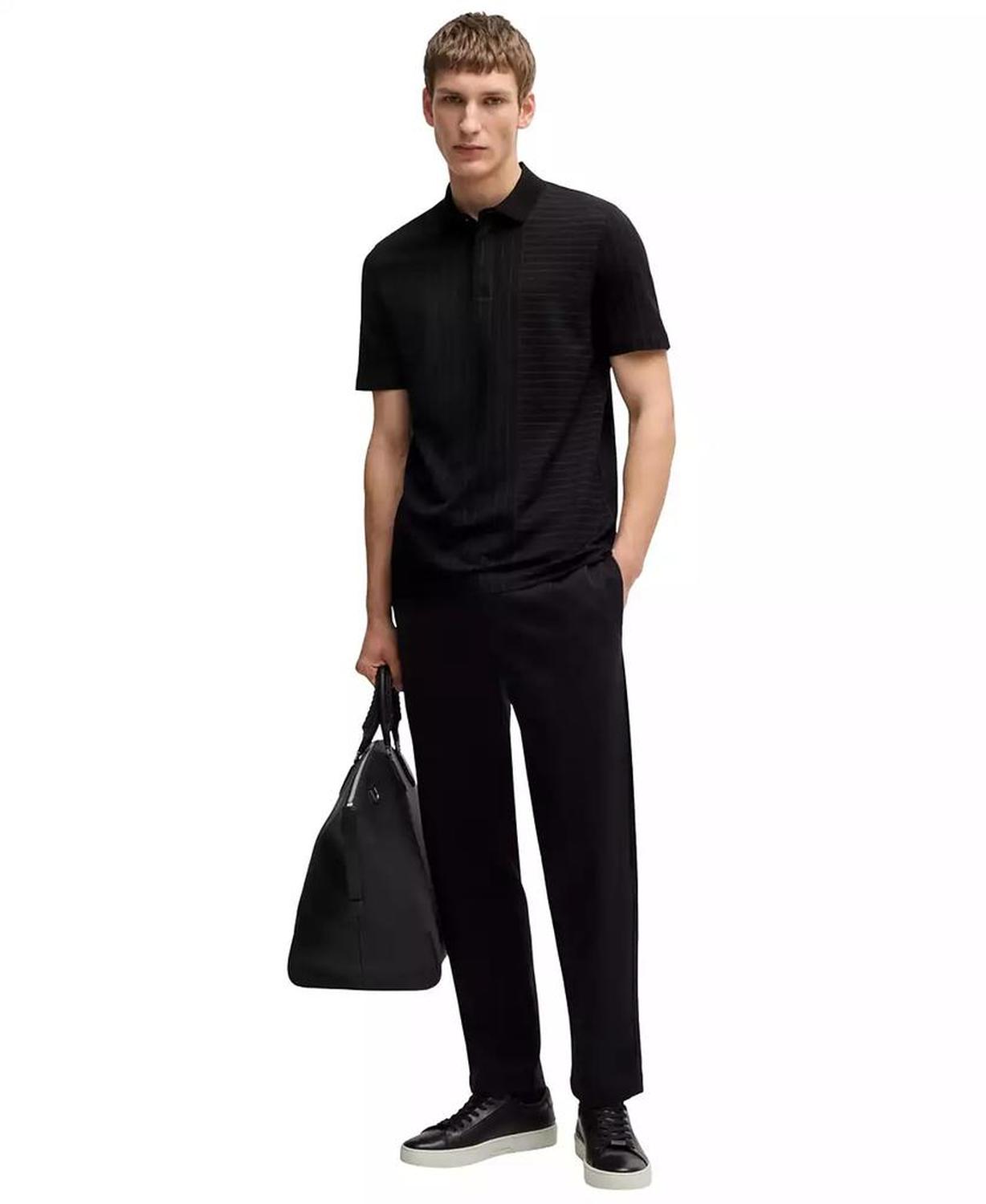 Men's Mercerized-Cotton Regular-Fit Polo