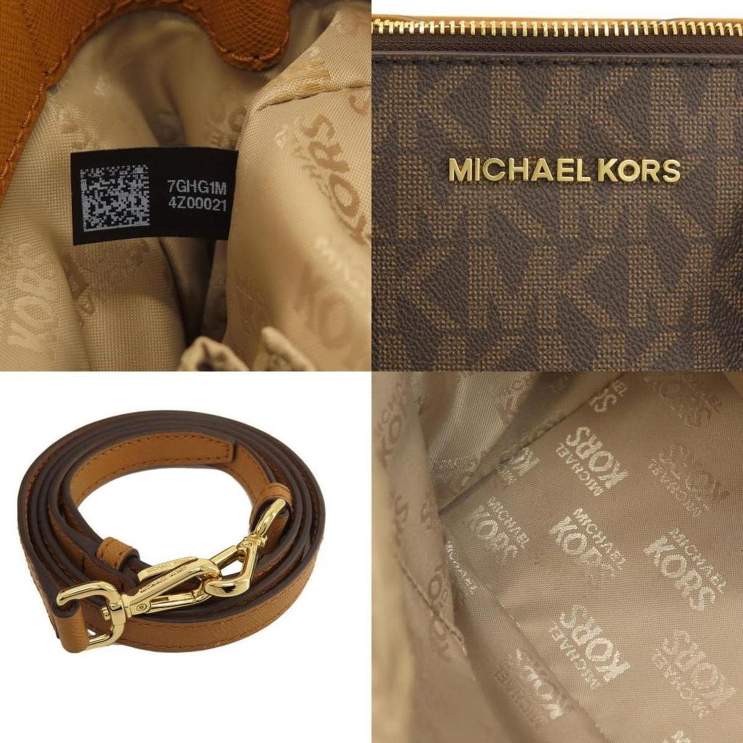 Michael Kors Savannah Canvas Tote Bag (Pre-Owned)