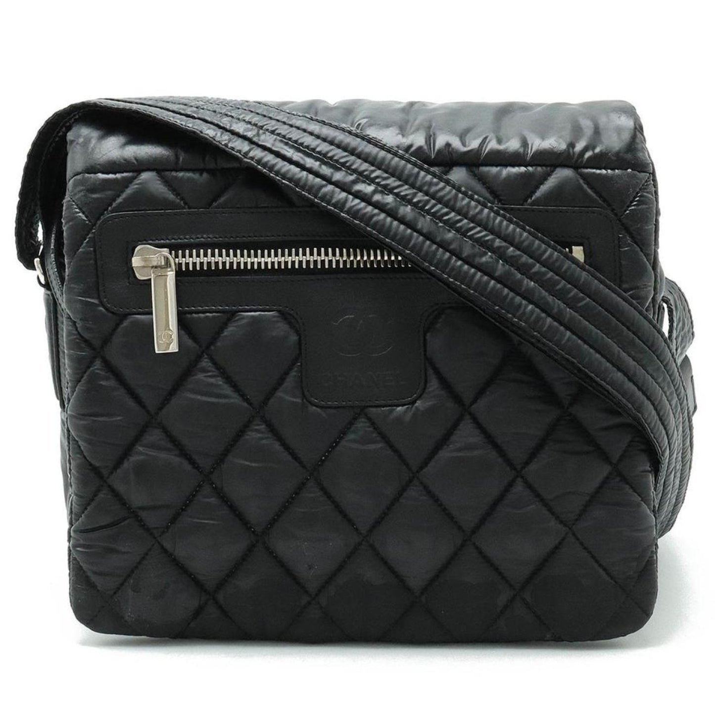 Chanel Coco Cocoon Synthetic Shoulder Bag (Pre-Owned)