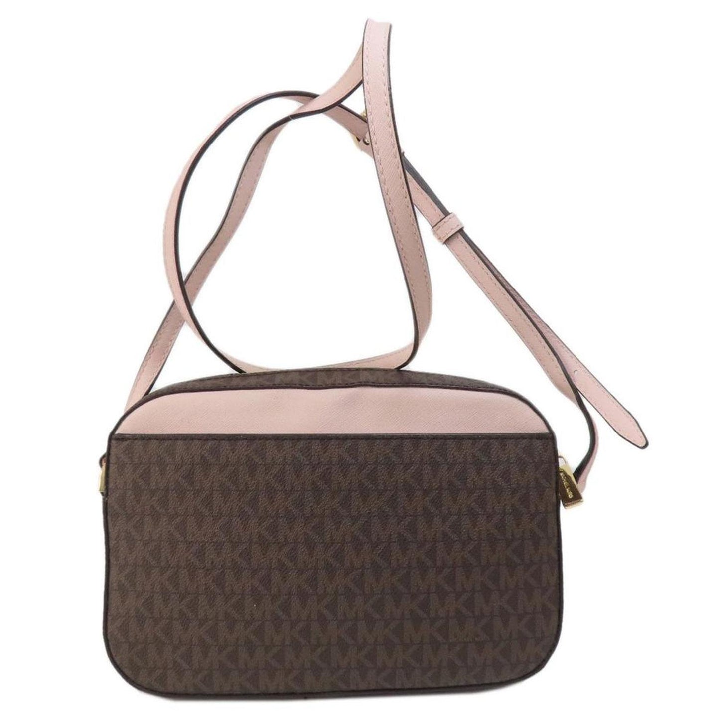 Michael Kors Jet Set Canvas Shoulder Bag (Pre-Owned)