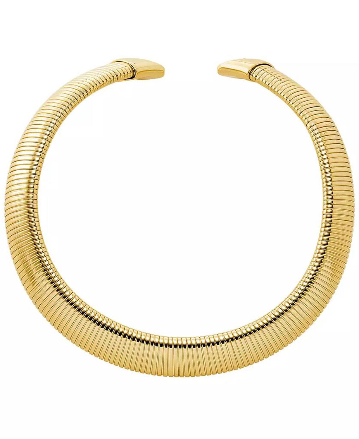 Ribbon Flex Collar Necklace