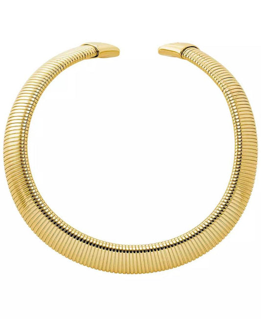 Ribbon Flex Collar Necklace