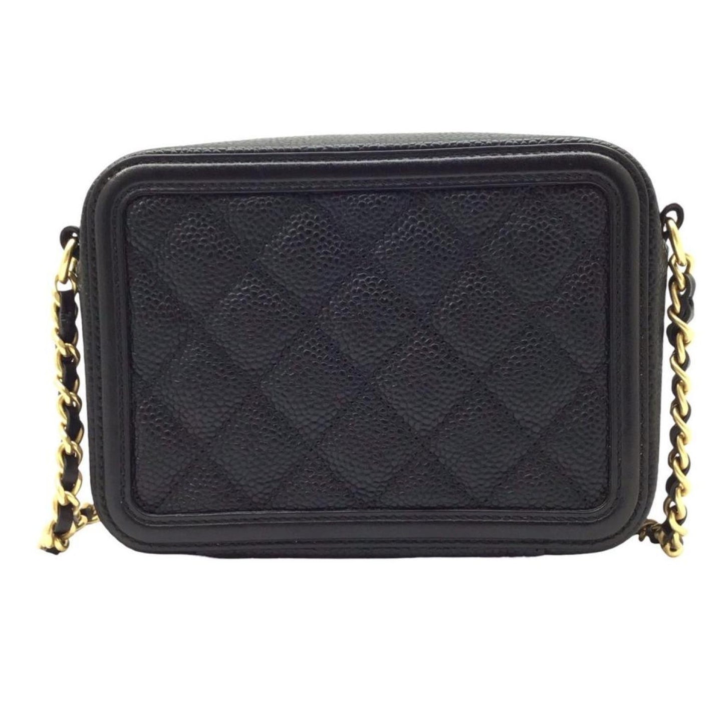 Chanel Cc Filigree Leather Shopper Bag (Pre-Owned)