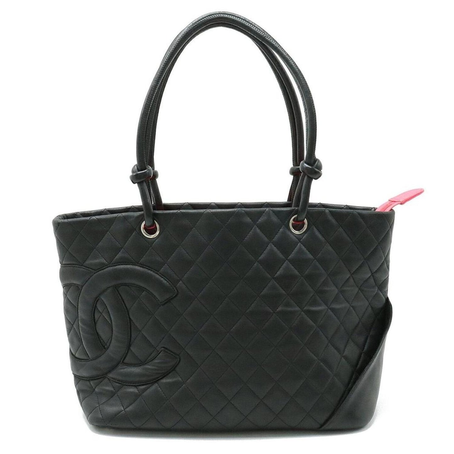 Chanel Cambon Line Leather Tote Bag (Pre-Owned)