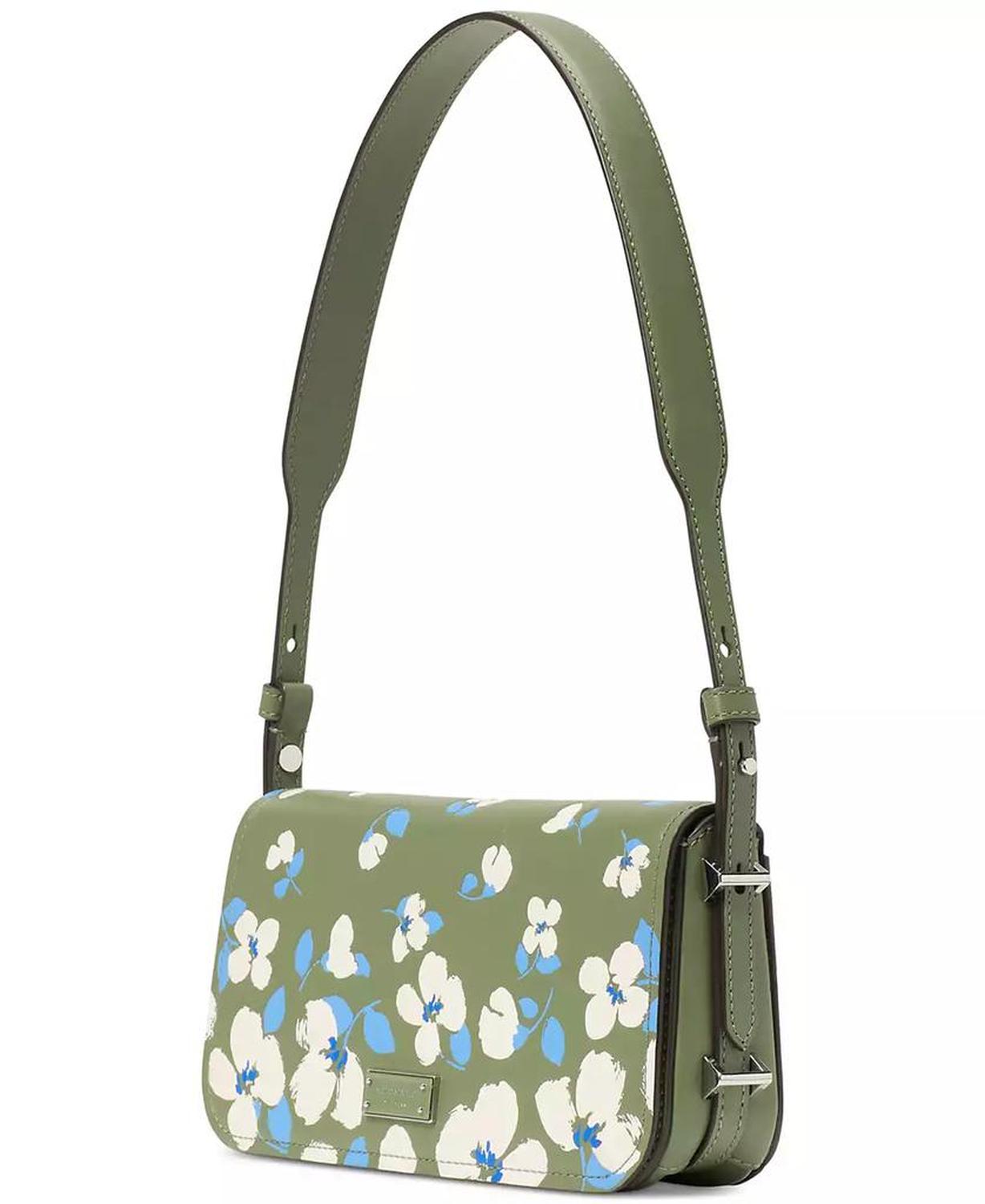 Liv Painterly Bouquet Mini Leather Shoulder Bag