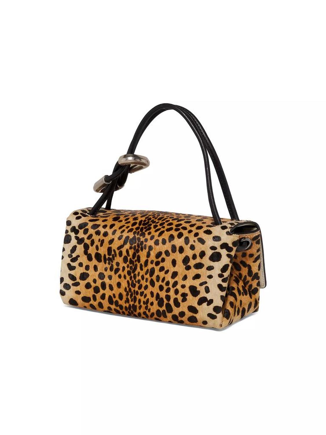 Mini Dual Cheetah-Print Bag