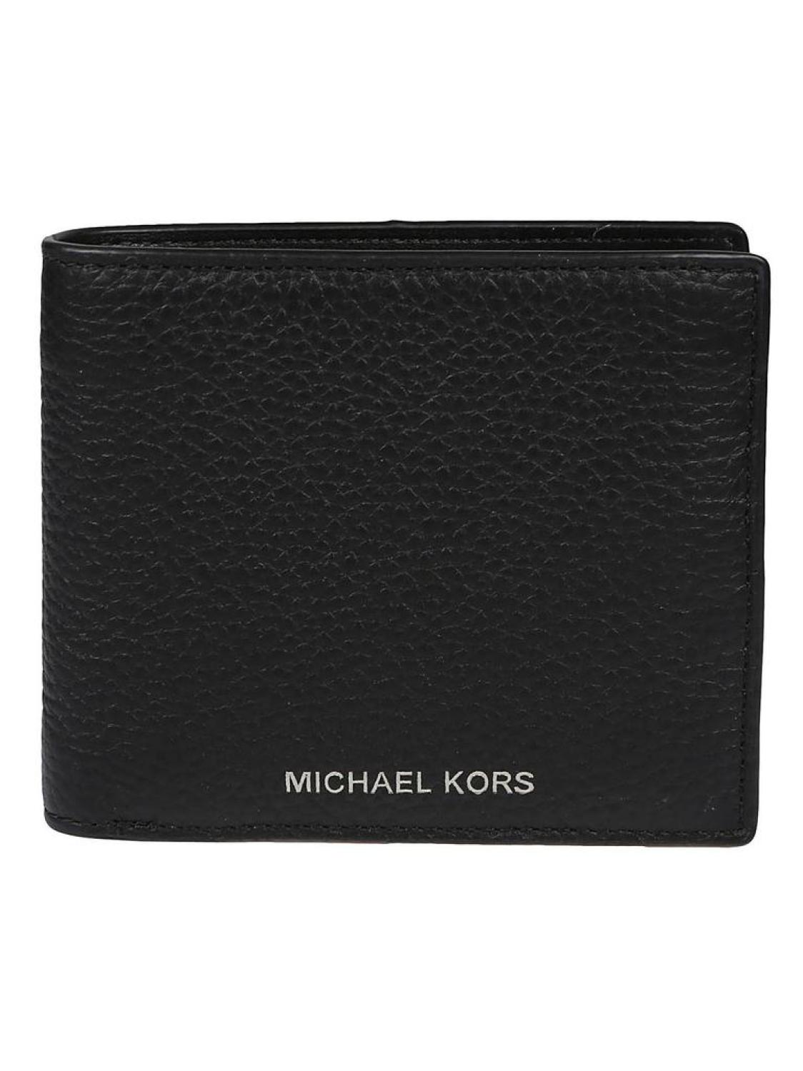 Michael Michael Kors Logo Printed Bi-Fold Wallet