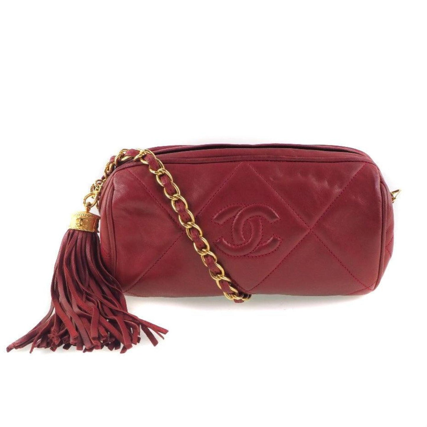 Chanel Matrasse Leather Shoulder Bag (Pre-Owned)
