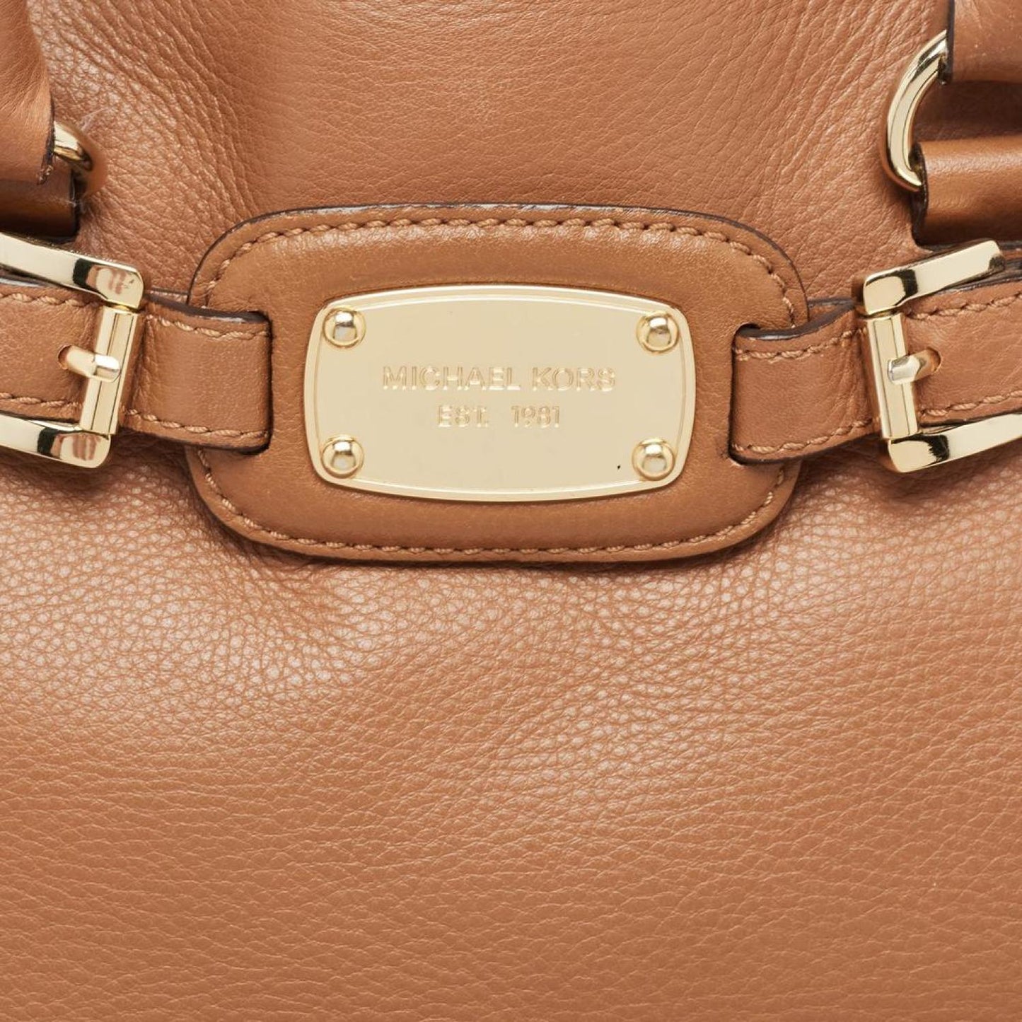 Michael Kors Leather Hamilton Tote