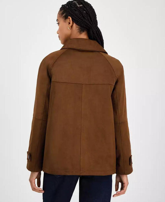 MICHAEL Women's Faux-Suede Jacket