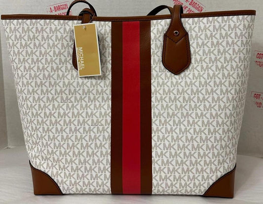 Eva MK Signature PVC Nylontote with Pouch