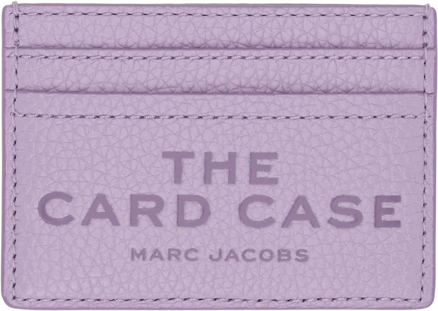 Purple 'The Leather Card Case' Card Holder