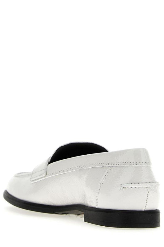 Furla 1927 Logo Detailed Slip-On Loafers