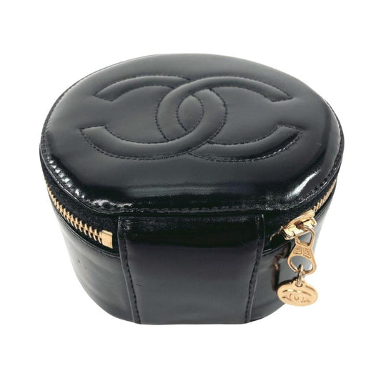 Chanel Coco Mark Patent Leather Wallet (Pre-Owned)