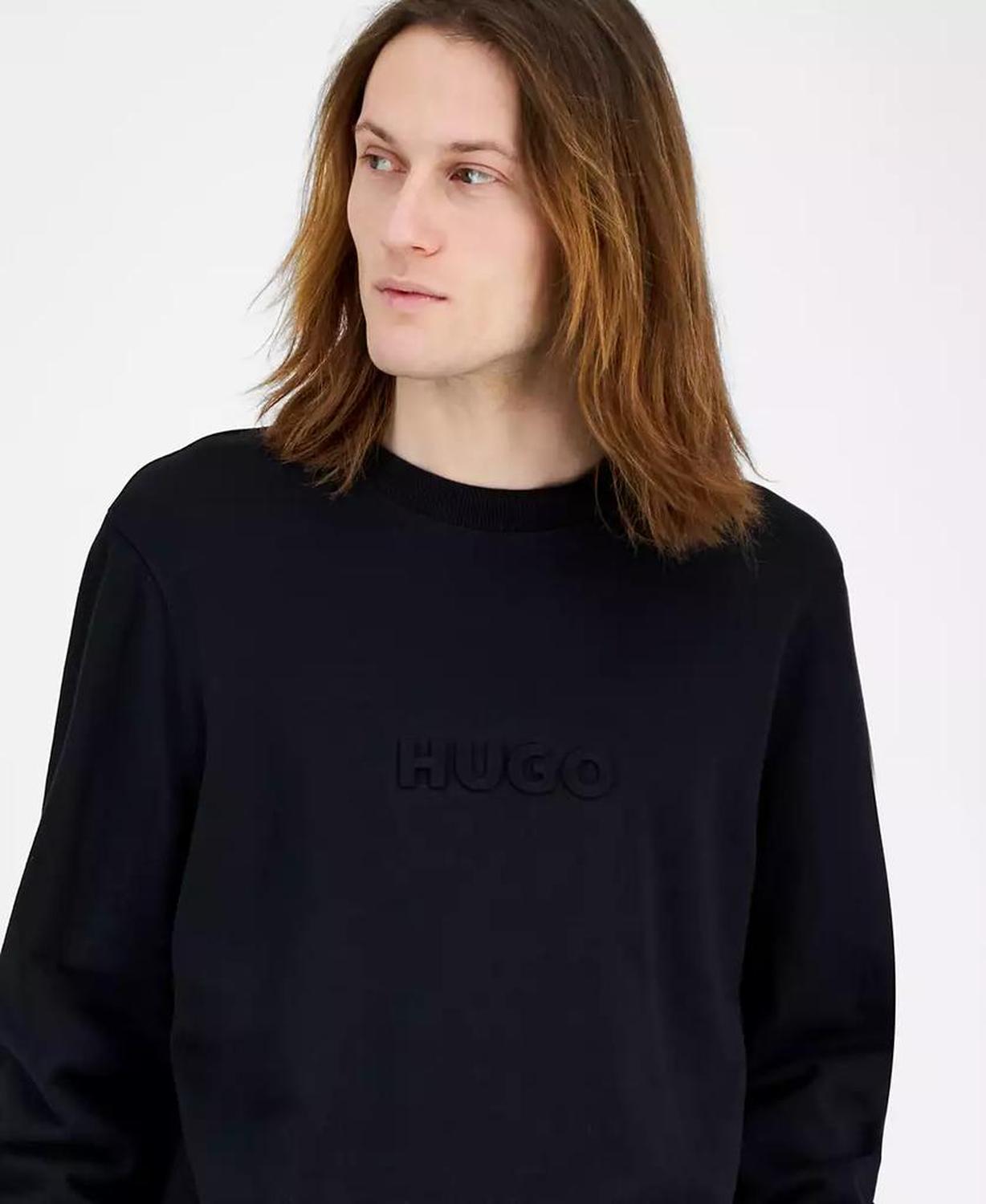 Men's Dankobi Long Sleeve Embossed Logo Sweatshirt