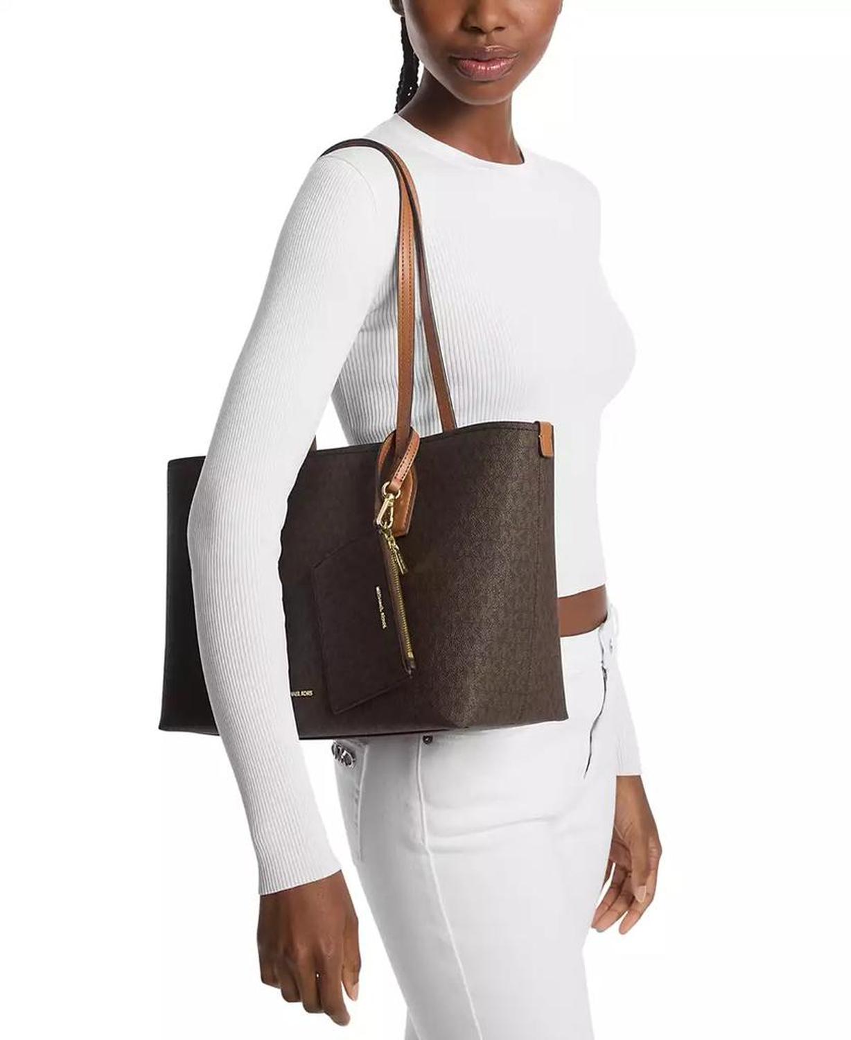 Charlie Logo Medium Tote With Small Zip Case, Created For Macy's