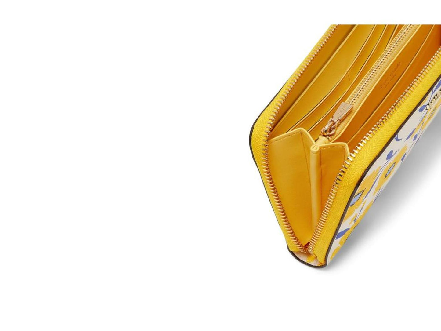 Morgan Sunshine Floral Printed Pvc Zip Around Continental Wallet