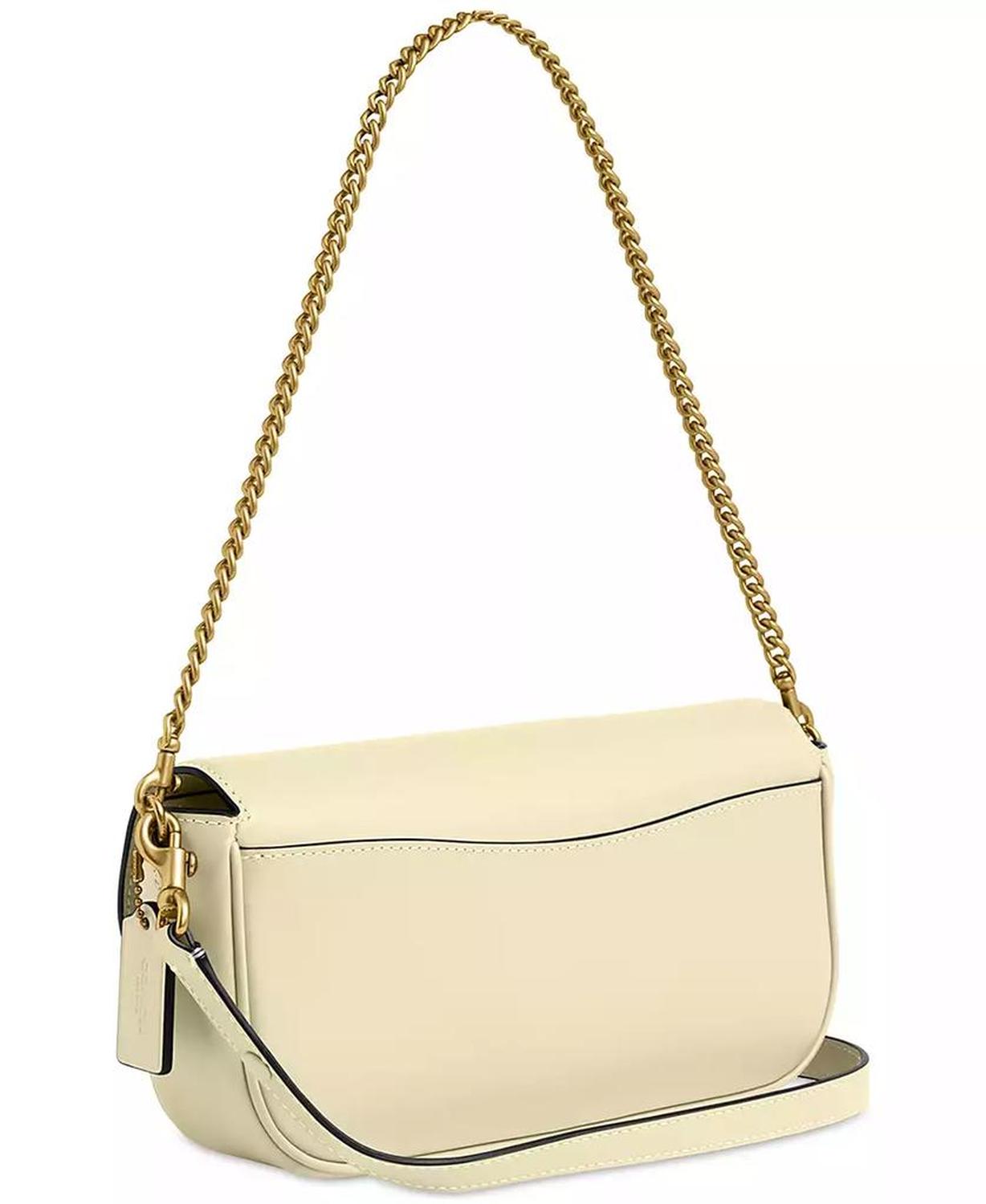 Brook Small Leather Flap Chain Bag