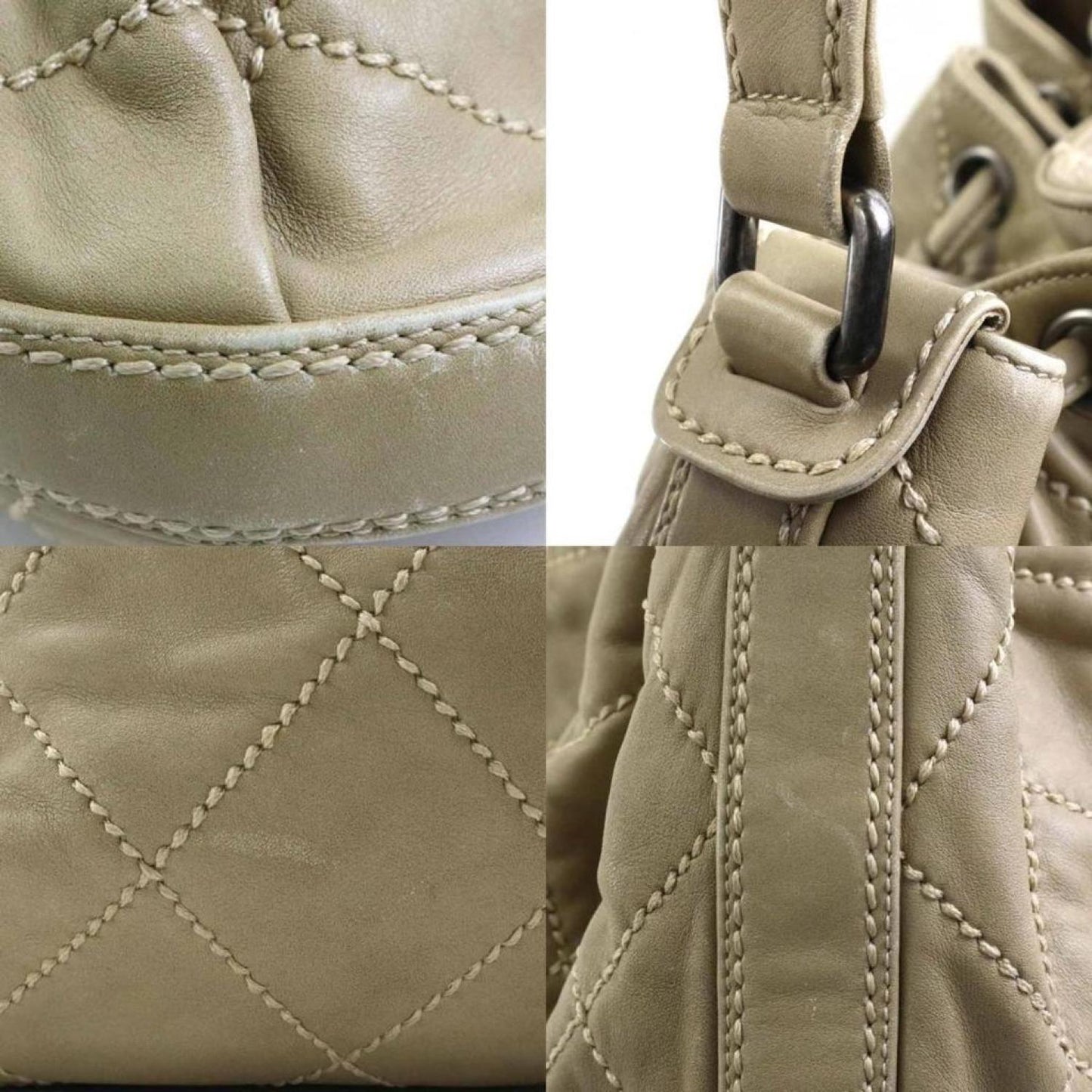 Chanel Leather Shoulder Bag (Pre-Owned)