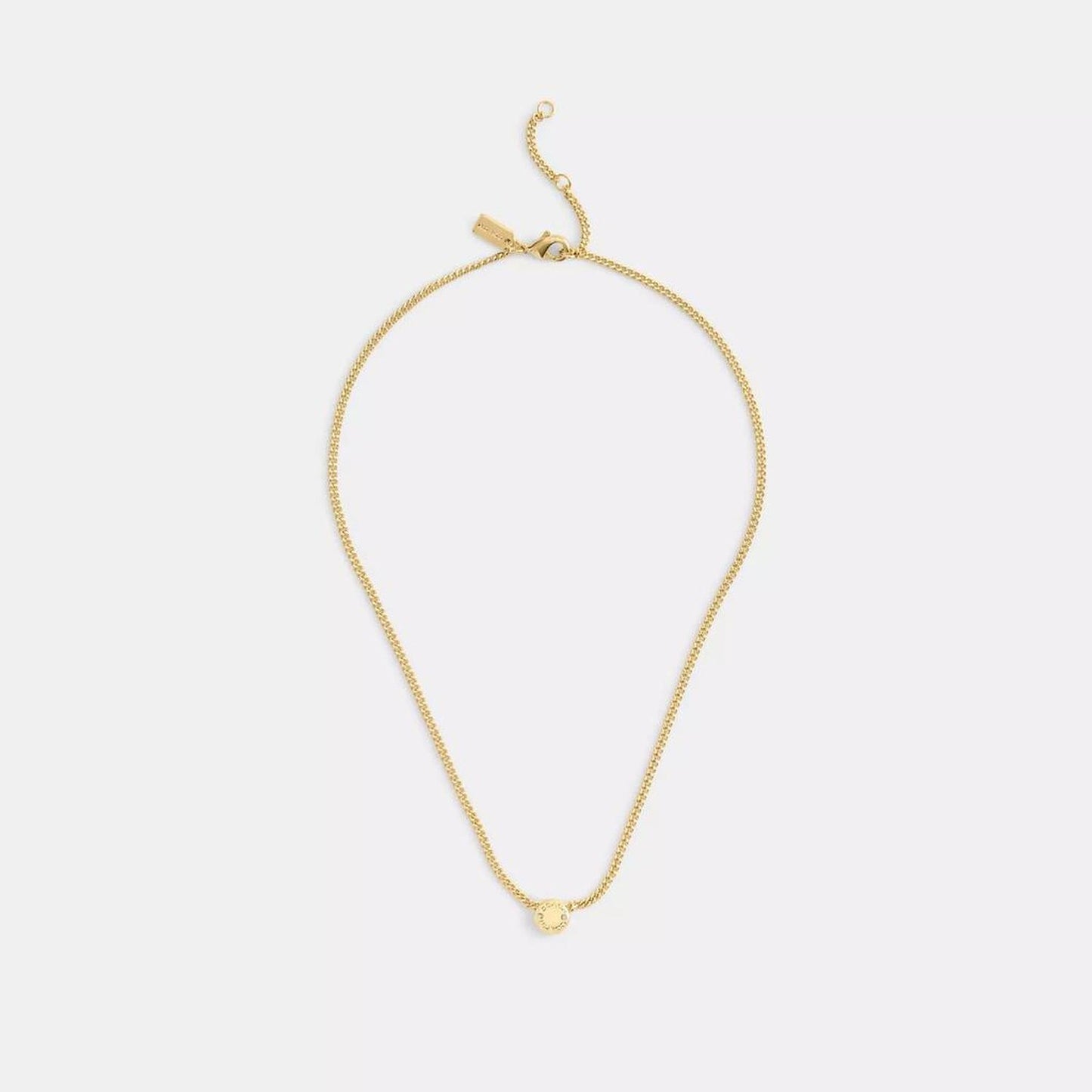 Rivet Pendant Necklace