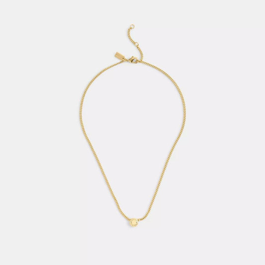 Rivet Pendant Necklace