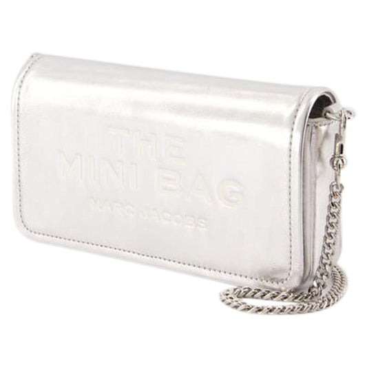 The Mini Bag - - Leather - Silver