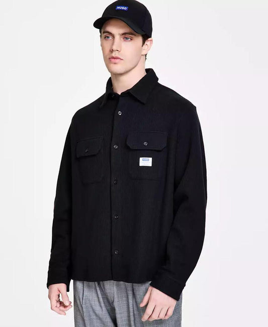 Men's Oversized-Fit Shirt Jacket