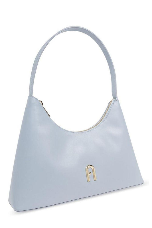 Furla Diamante Logo Plaque Shoulder Bag