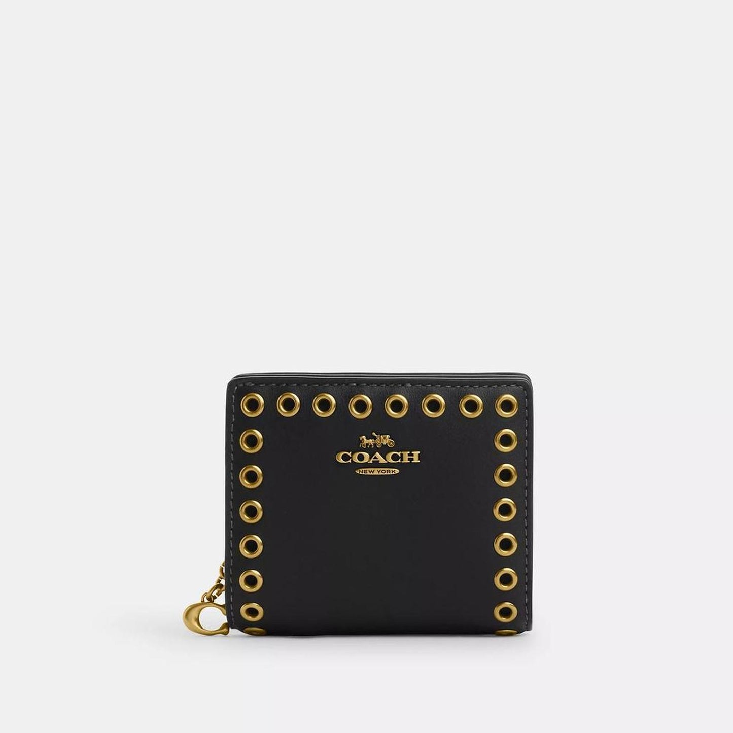 Snap Wallet With Grommets
