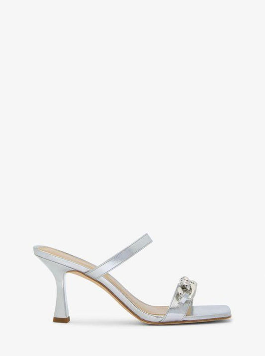 Amali Embellished Metallic Sandal