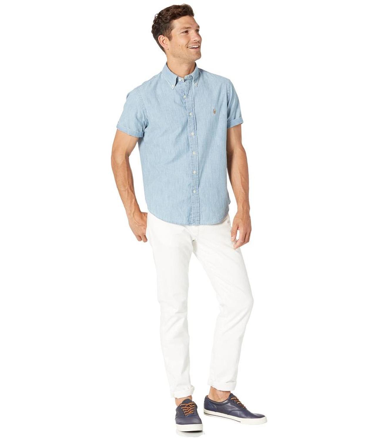 Classic Fit Chambray Shirt