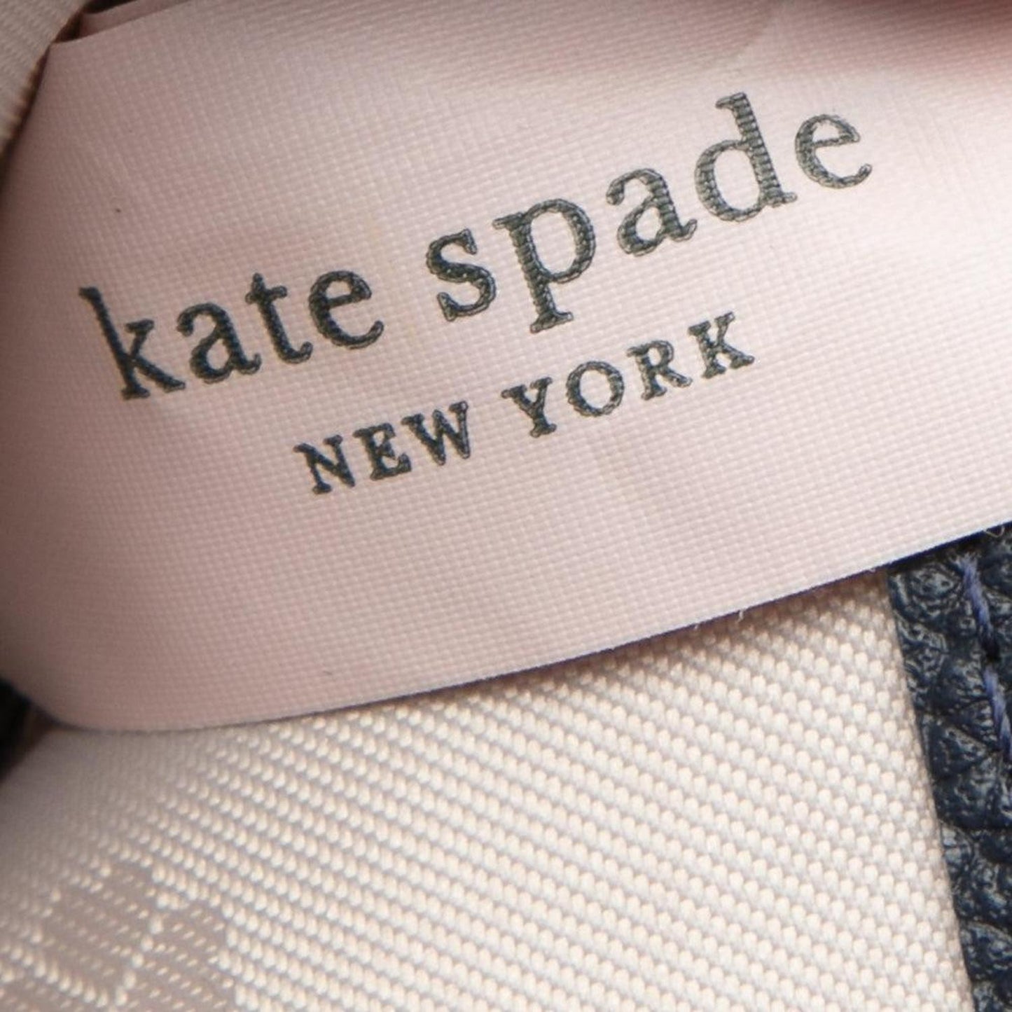 Kate Spade Two Tone Blue Leather Margaux Card Case..