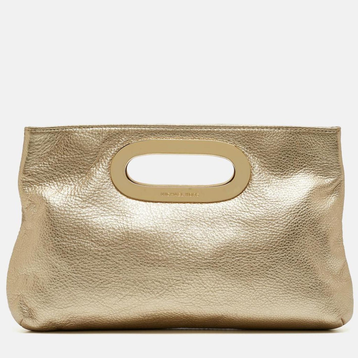 Michael Michael Kors Leather Berkley Clutch