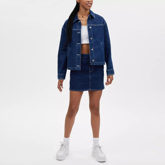Coach Outlet Denim Utility Jacket