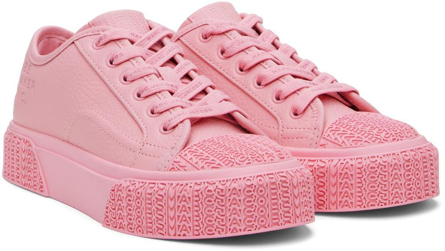 Pink 'The Leather' Sneaker
