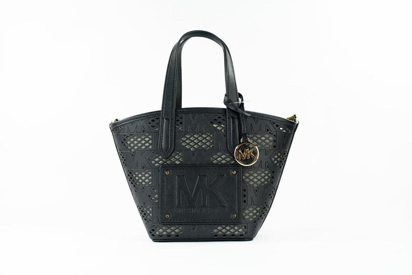 Michael Kors Kimber Small Leather 2-in-1 Zip Tote Messenger Bag Women's Purse