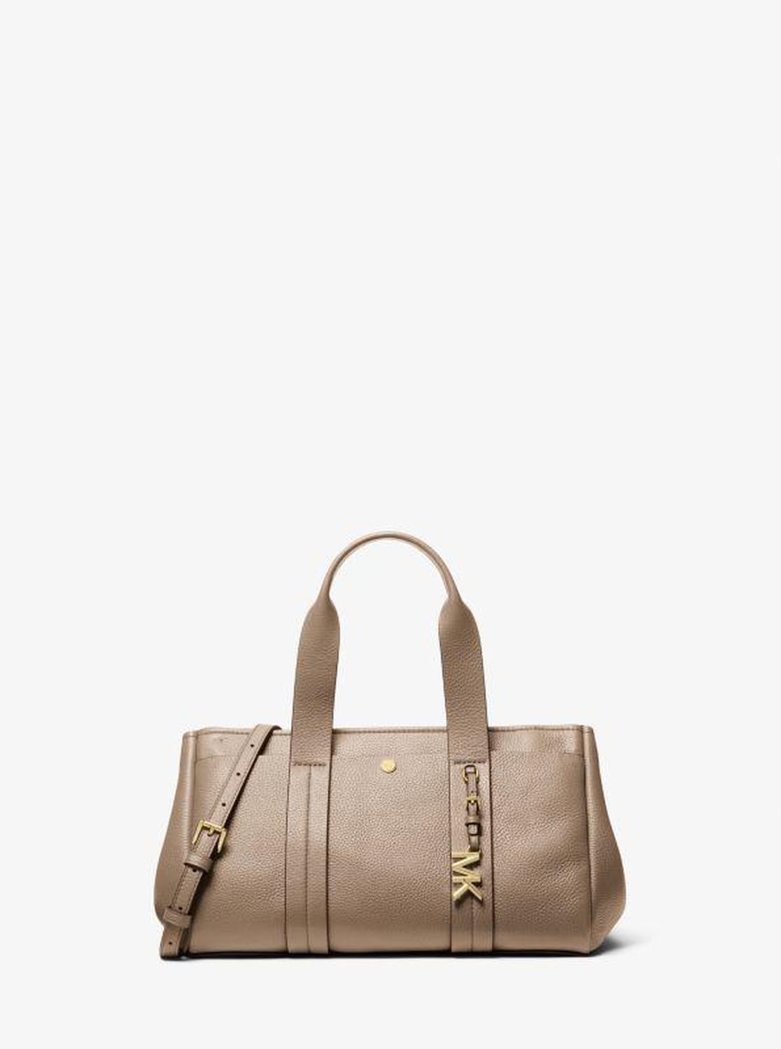 Romee Small Pebbled Leather Satchel