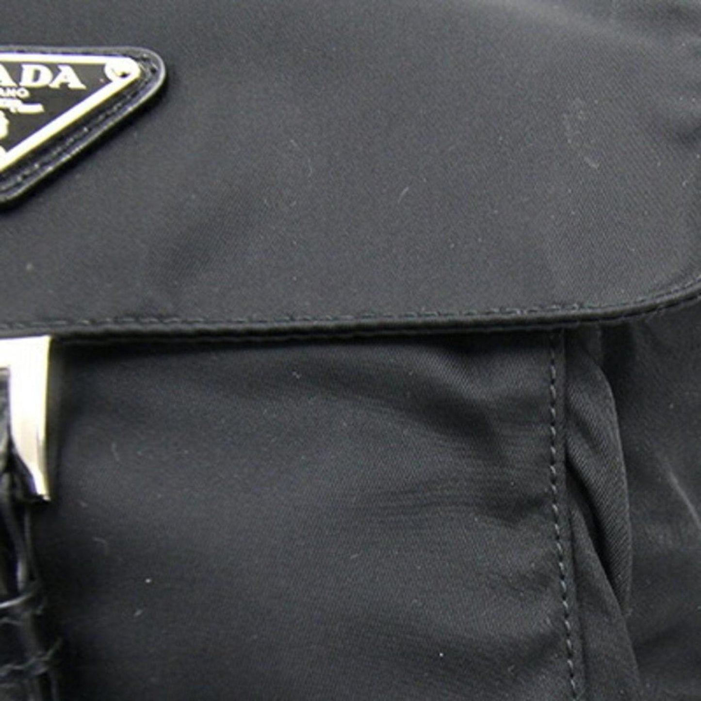 Prada Tessuto Synthetic Shoulder Bag (Pre-Owned)