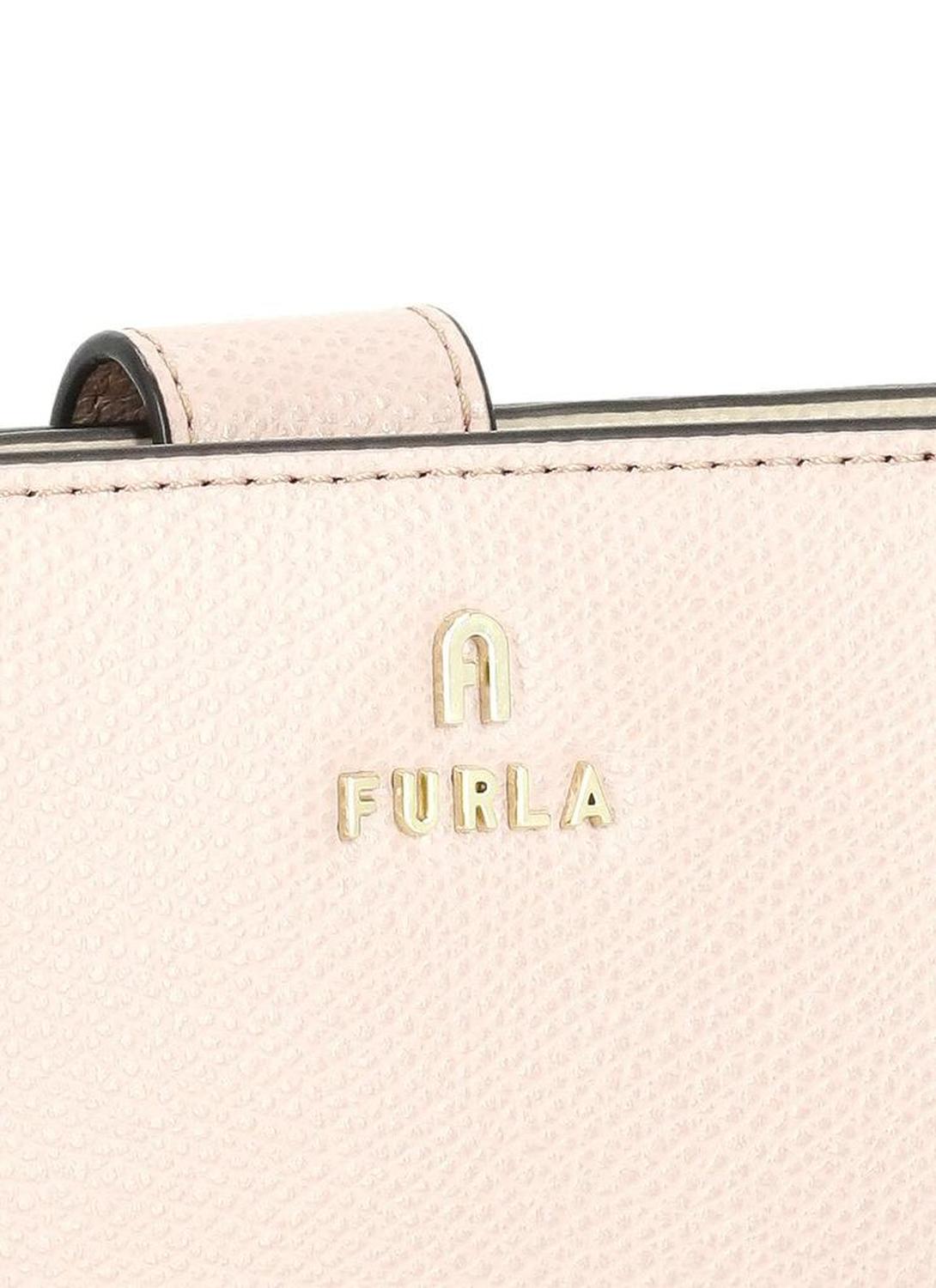 Furla Camelia Logo Lettering Wallet