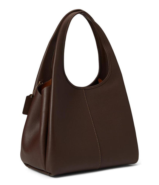 Polished Pebble Leather Lana Shoulder Bag