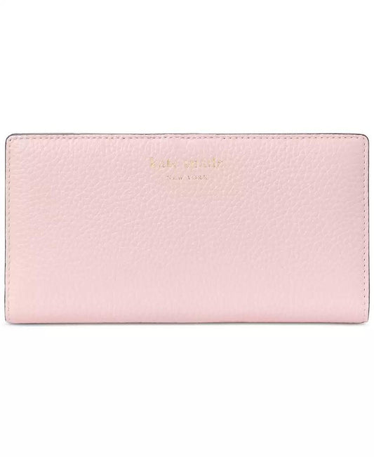 Taylor Pebbled Leather Slim Bifold Wallet