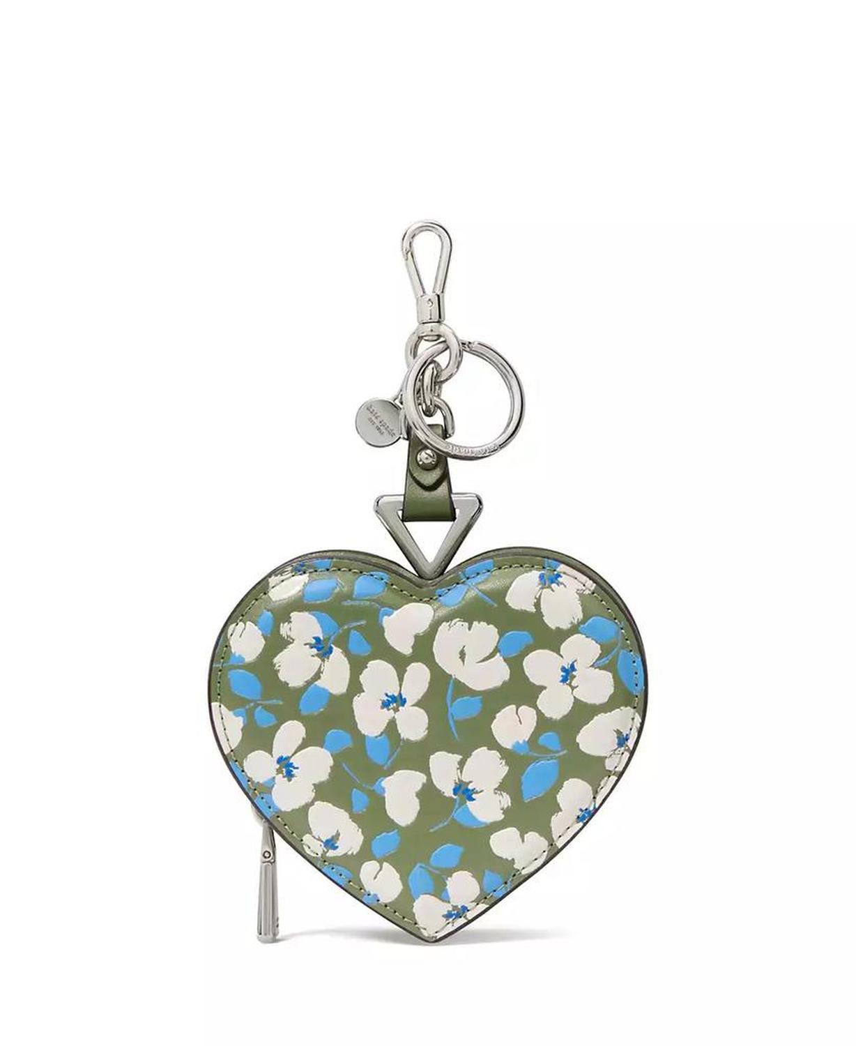 Liv Heart Coin Keychain