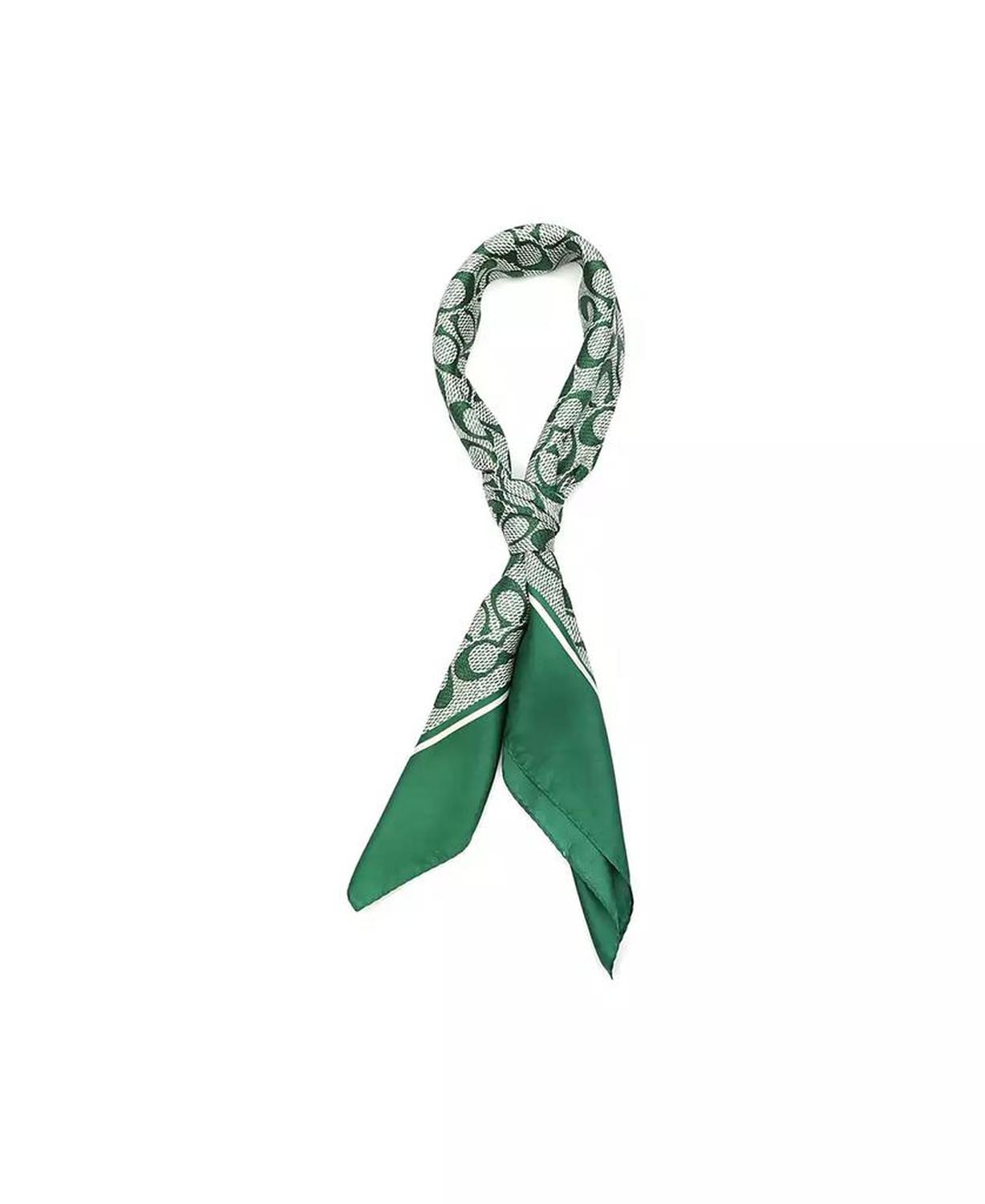 Women's Vintage Signature Print Silk Square Scarf