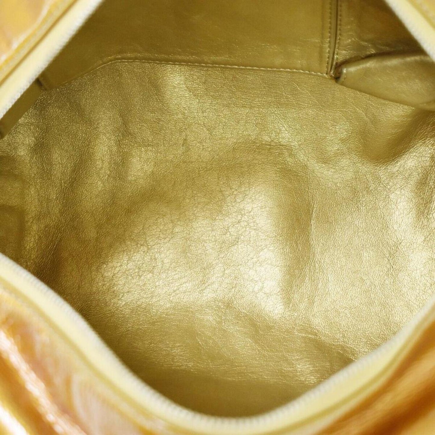 Chanel Luxury Line Patent Leather Shoulder Bag (Pre-Owned)