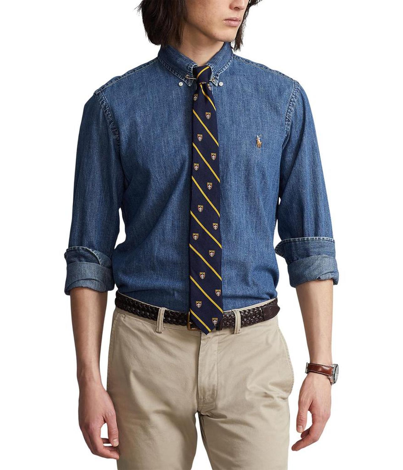 Chambray Sport Shirt