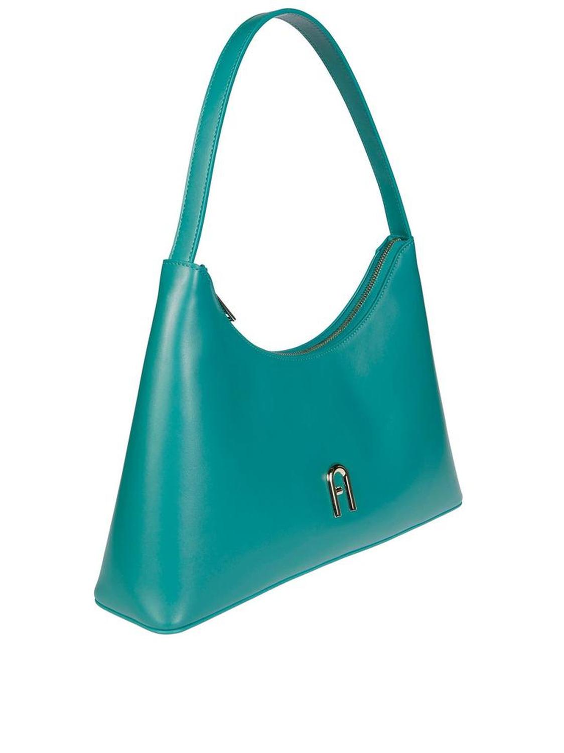 Furla Diamante Logo Plaque Shoulder Bag