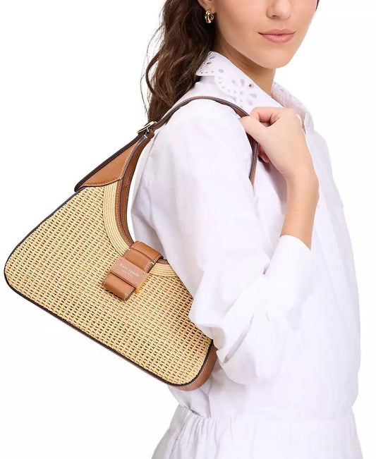 NOUVEAU STRAW shoulder bag